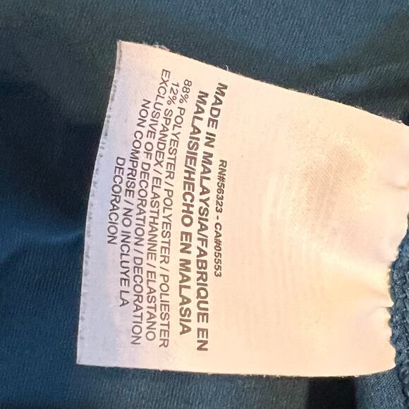 Nike Running Men's Element Long Sleeve 1/4 Zip. Thumbholes. Dark Teal. Size Lg - Picture 7 of 8